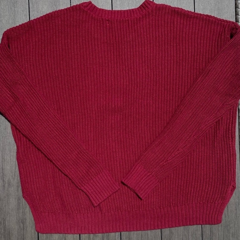 Maroon Hollister Sweater - Picture 2 of 5